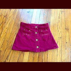 Carter’s Cat Skirt 4T EUC